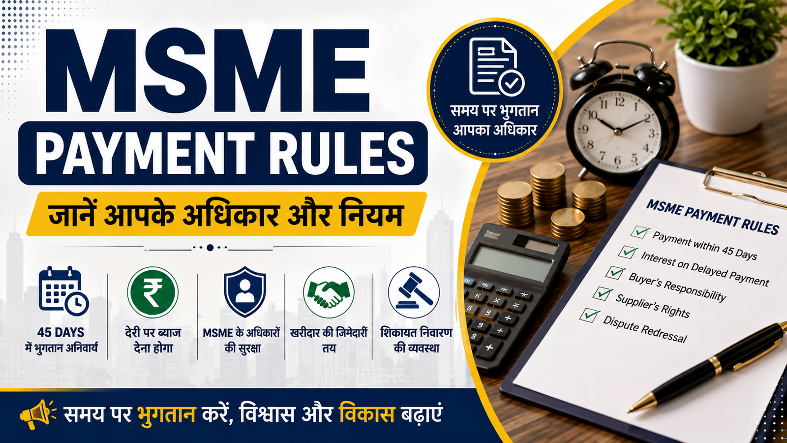 MSME Payment Rules | Udyam Registration | MSME Payment Guide